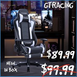 GTRACING GAME CHAIR BLUETOOTH NEW 