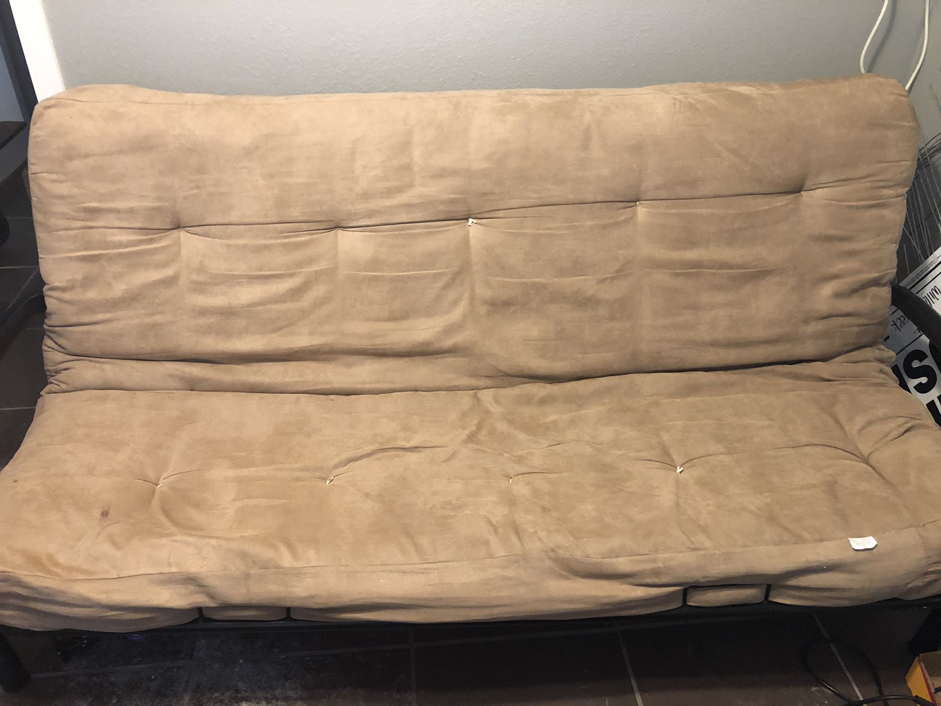 Futon (Full size bed and mattress)