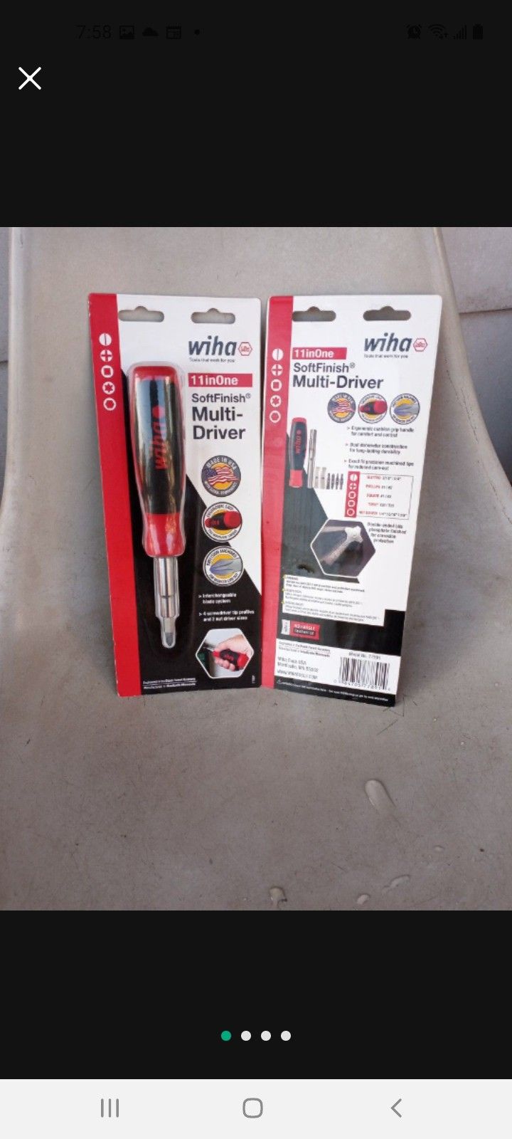 Brand New WIHA11 In 1 Multi Driver