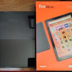 Fire HD 10 Tablet (Included Case )