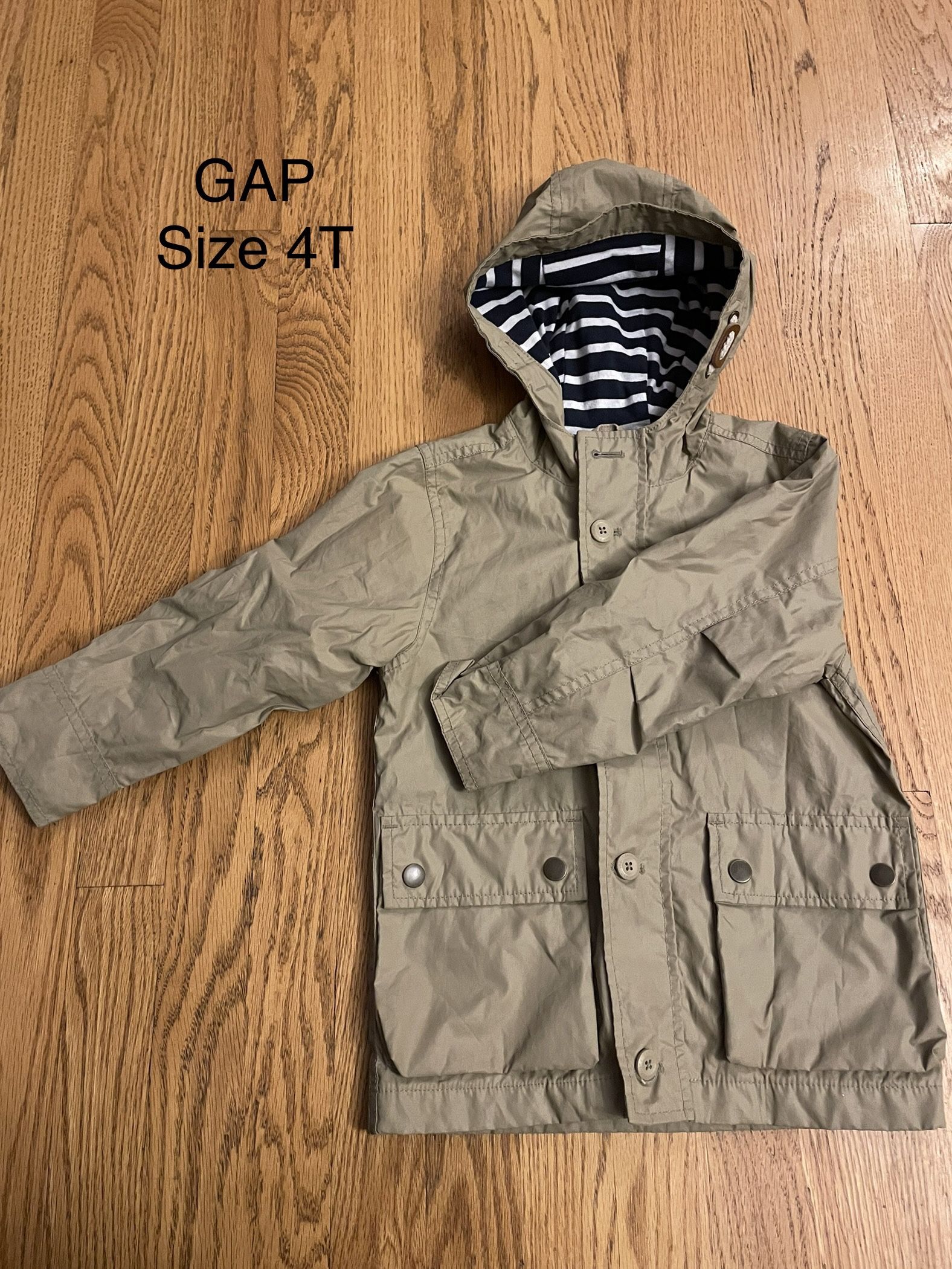 GAP Kids Size 4T Rain Jacket