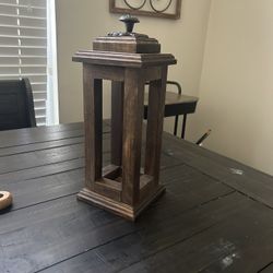 wooden lantern 