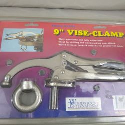 9" Vise-Clamp W1302 Multi-Positional Fully Adjustable For Production Work