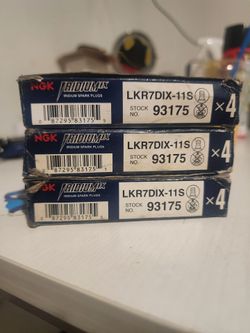 NGK 93175 4-packs...total 12 -$60