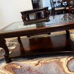 Coffee Table And 2 Side Tables 