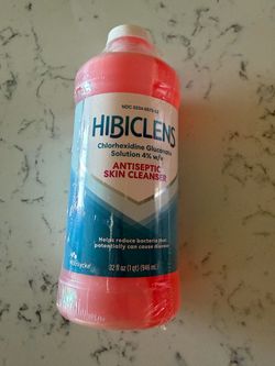 Hibiclens – Antimicrobial and Antiseptic Soap and Skin Cleanser – 32 oz – for Home and Hospital – 4% CHG
