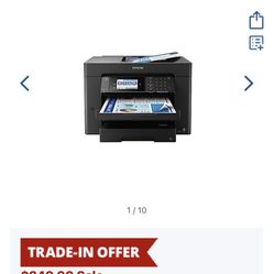 Epson WorkForce Pro WF-7820 Wireless Inkjet All-In-One Color Printer