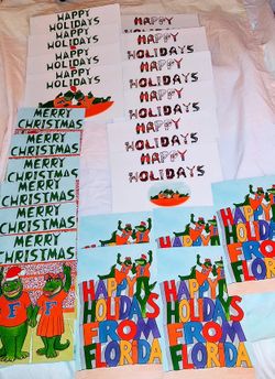 Alligator Dreams Holiday Cards