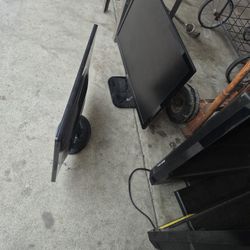 Computer monitor one small 1big one ten dollars each