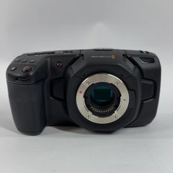 Blackmagic Design Pocket 4K 8.8MP Micro Four Thirds 4/3 Mount Cinema Camera