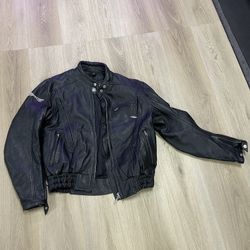 Joe Rocket Women’s Roadster Leather Motorcycle Jacket Large