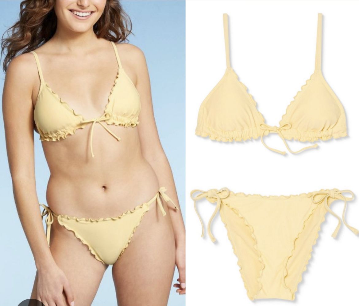 Butter Yellow Bikini Bottom
