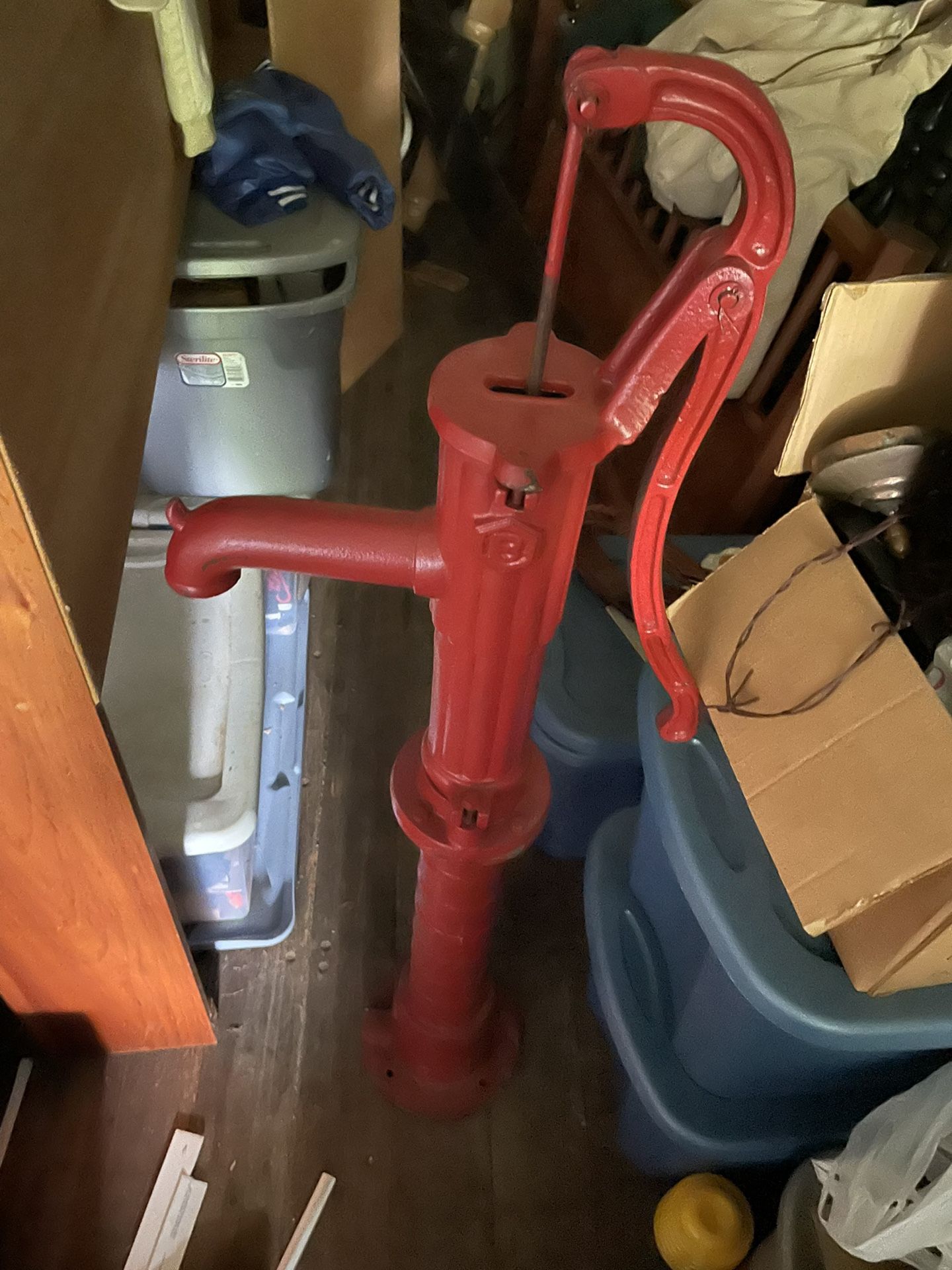 Old Antique Well Water Pump