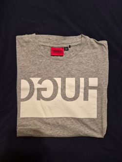 Men's Hugo Boss Grey T-shirt Size Large