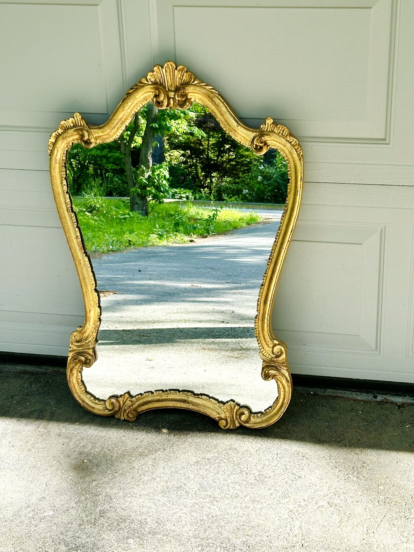 Gilded Wooden Frame Mirror
