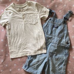 Oshkosh Toddler Boy Overall Shorts