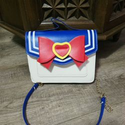 Sailor Moon Inspired Uniform Crossbody Purse Bag Cosplay Halloween Anime