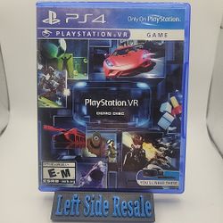 PlayStation VR Demo Disc 1 ( PS4 PlayStation 4 )