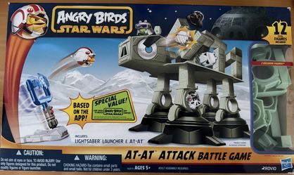 Angry Birds Star Wars At-At Attack Battle Game