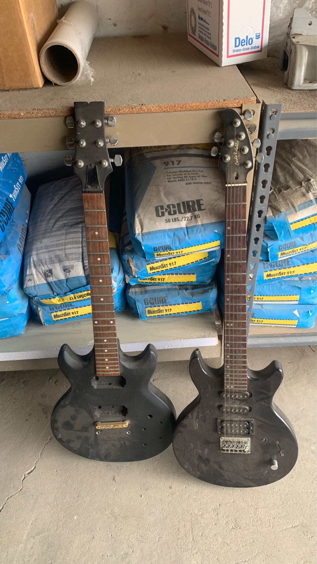 Electric guitars for parts