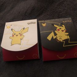 Pokemon 25th Anniversary McDonalds Set Of 2 Promo Sealed Packs