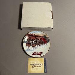 Budweiser 2006 Limited Edition #157 Holiday Plate