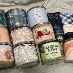 Bath & Body Works Candles Lotion Soaps