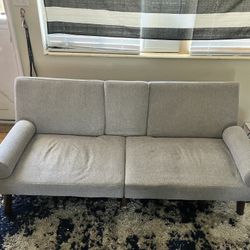 Grey Recliner Couch