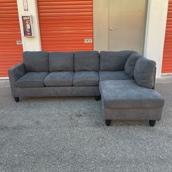 Dark Grey Sectional (FREE DELIVERY!!!)
