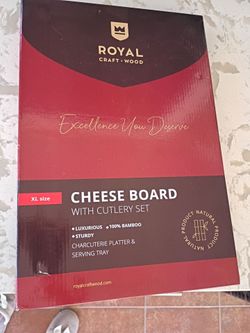 Royal craft cheese board