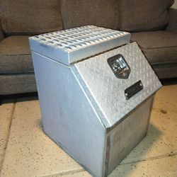 Aluminum Semi Side Mounting Storage Box