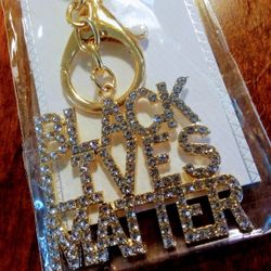 NEW Black Lives Matter Keychain/Handbag Decor