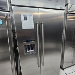 42" KITCHENAID BUILT IN STAINLESS STEEL REFRIGERATOR