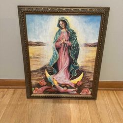 Beautiful picture of mother Mary