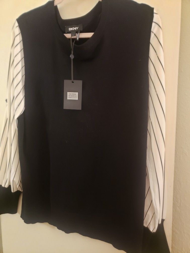DKNY Vest Style Cardigan