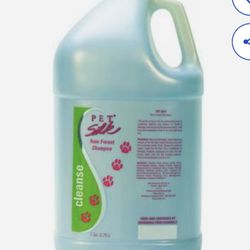 Pet Silk Rainforest Professional Pet Grooming Conditioner - 1 Gallon (16:1 Concentrate) - NEW