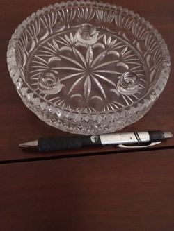 Crystal candle stick holder