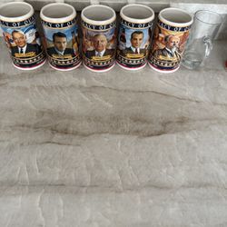 BUDWEISER COLLECTION MUGS - NEW 