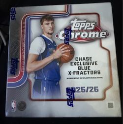 Selling 4 2025-2026 Topps Chrome NBA Mega Box!!