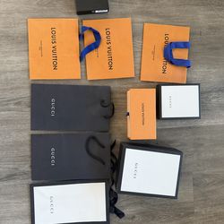 Luxury Brand Gift Bags & Boxes – Louis Vuitton, Gucci, MCM