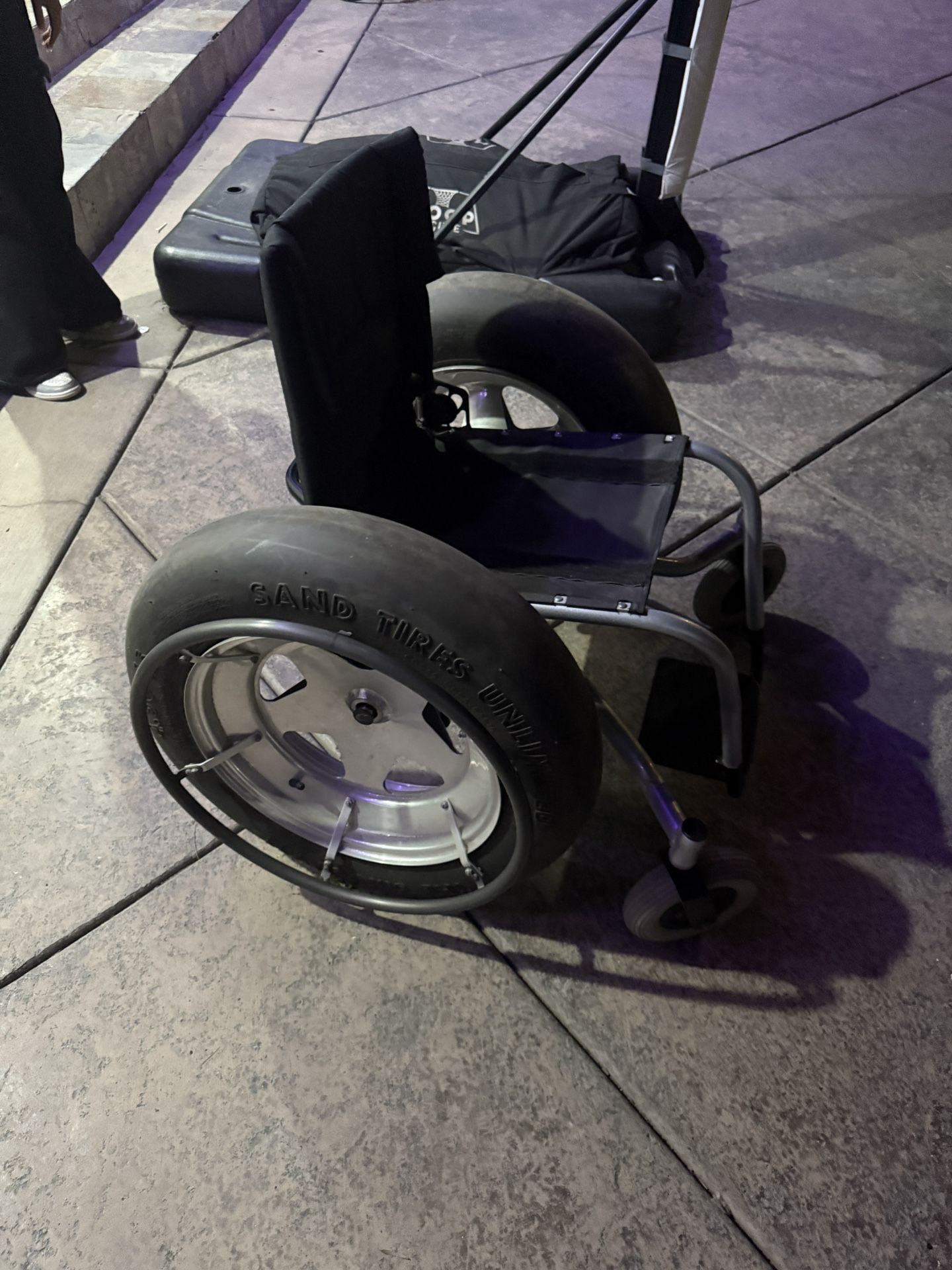 Tremor Colours Wheel Chair Sand