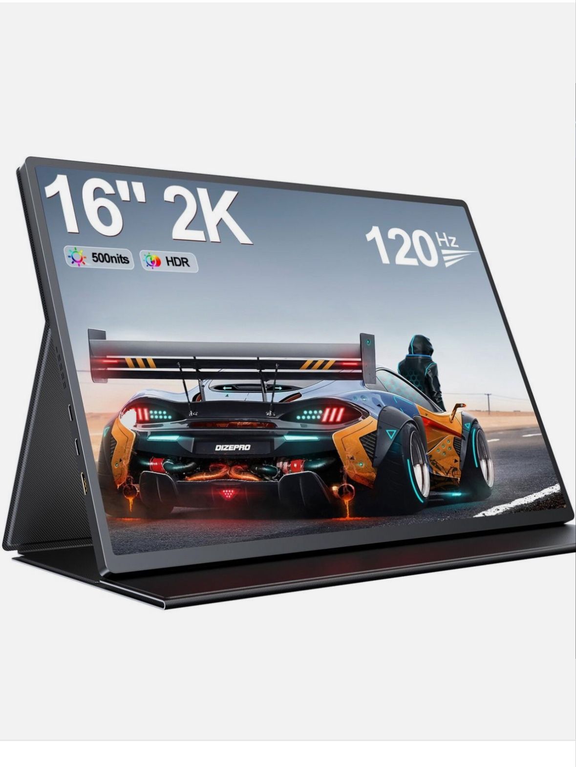 UPERFECT 16" 120Hz Monitor 2560*1600 2K Portable Monitor Gaming Monitor for PS