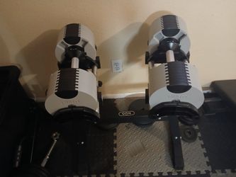 SMRTFT NUOBELL 80LB Dumbbells Set with + Stand