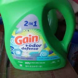 Cleaning Supplies And Laundry Detergent 