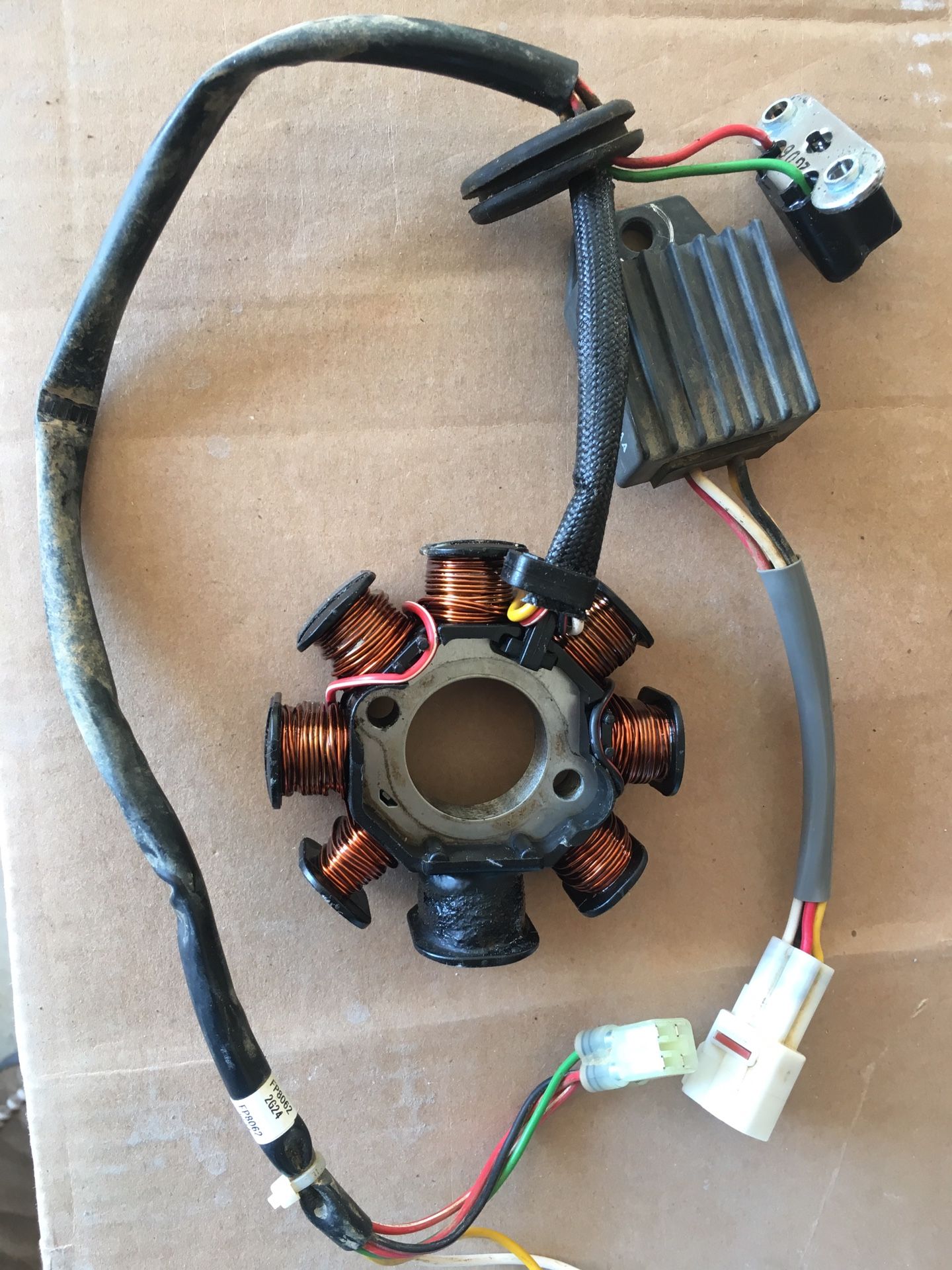 KTM 200 300 stator w/o headlights or electric start
