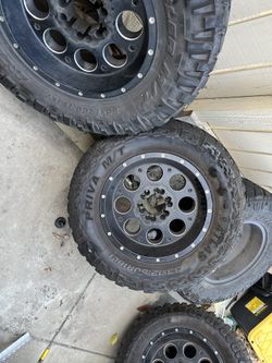18 Fuel Rims And Tires