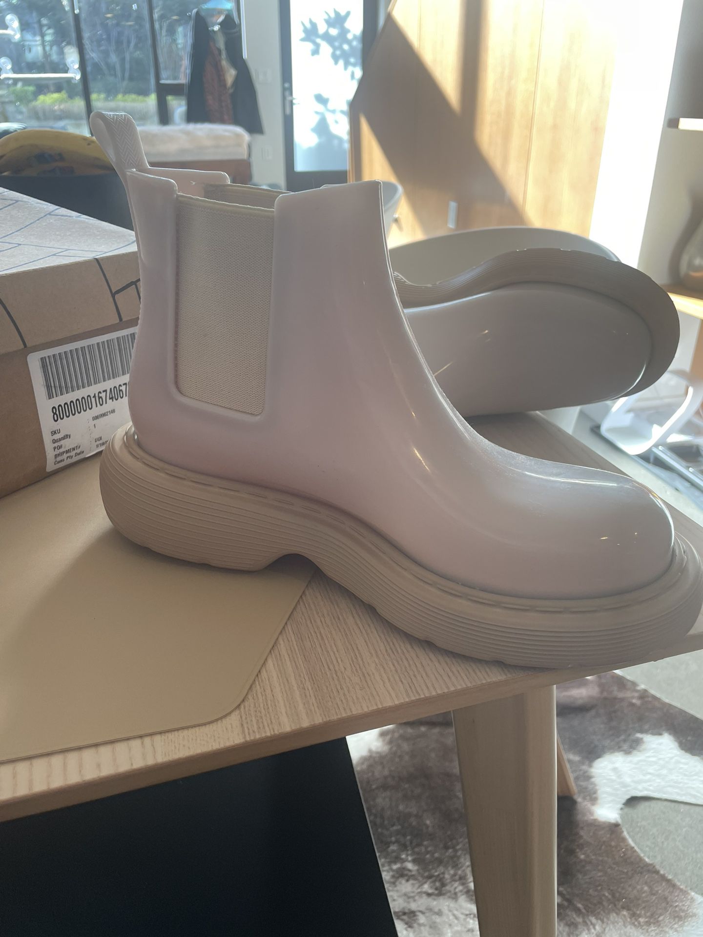 Brand New Melissa Step Chelsea Rain Boots size 10