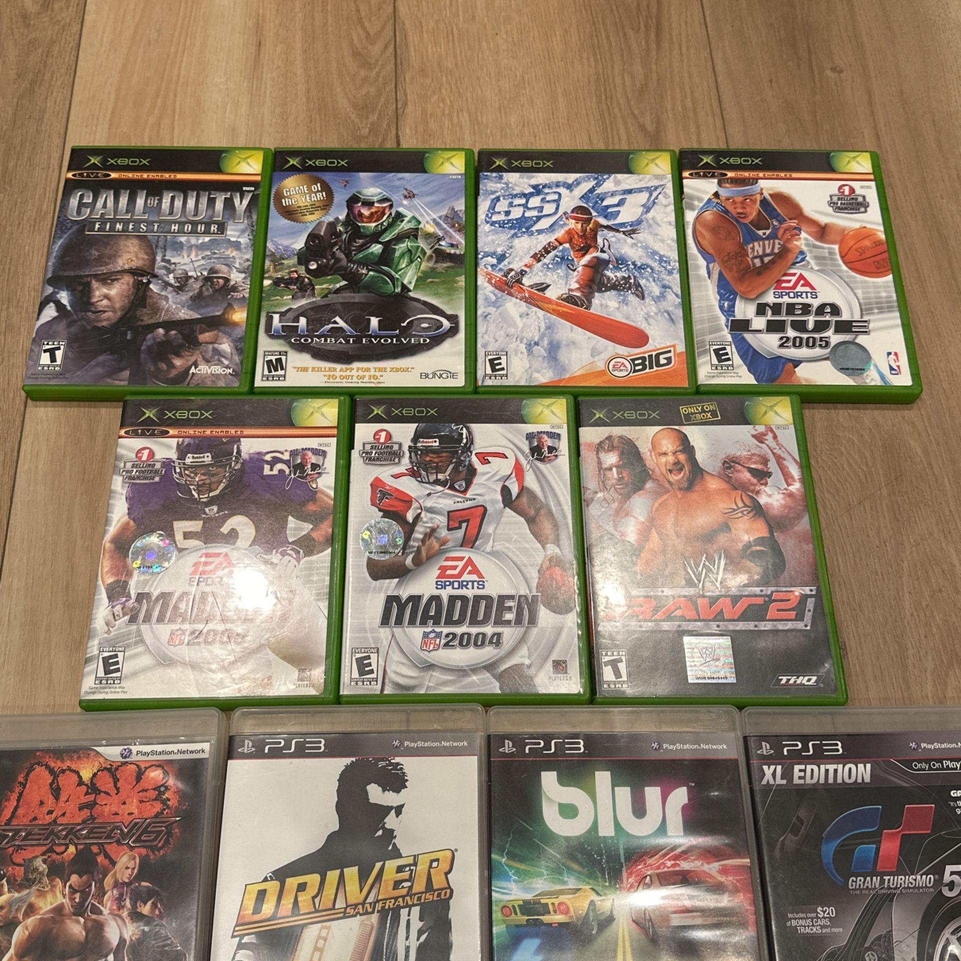 XBox And PS3 Games