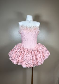 Pink Mesh Dress