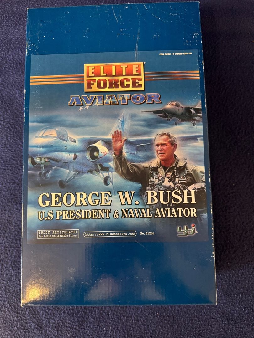 Elite Force Aviator: George W. Bush US President And Naval Aviator Action Figure